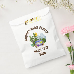 Personalised Family Road Trip Van Life Favour Bag