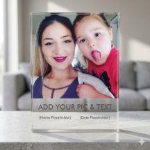 Personalised Family Travel Photo Acrylic