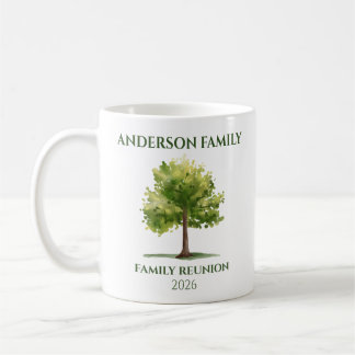 Personalised Family Tree Reunion Mug