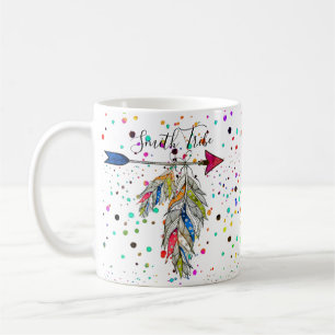 Personalised family tribe classic coffee mug