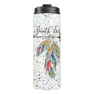 Personalised family tribe    thermal tumbler