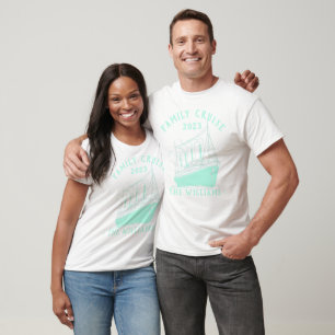 Personalised Family Vacation Cruise Ship Trip T-Shirt