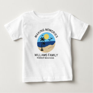 Personalised Family Vacation Men's Basic T-Shirt
