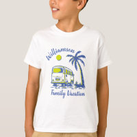 Personalised family vacation T-Shirt