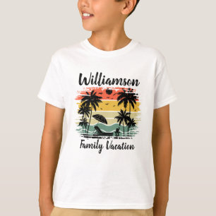 Personalised family vacation T-Shirt