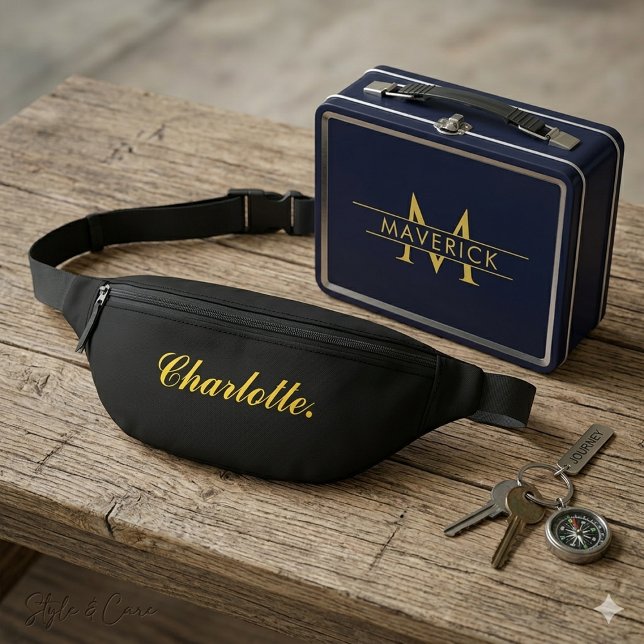 Personalised Fanny Pack Featuring Your Custom Name (Personalized Fanny Pack Featuring Your Custom Name)