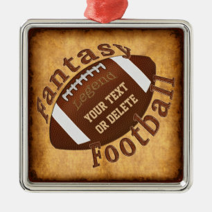 Personalised Fantasy Football Christmas Ornaments