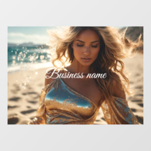 Personalised fashion Window Cling