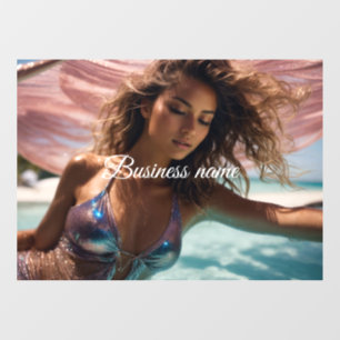 Personalised fashion Window Cling