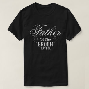 Personalised father of the Groom T-Shirt