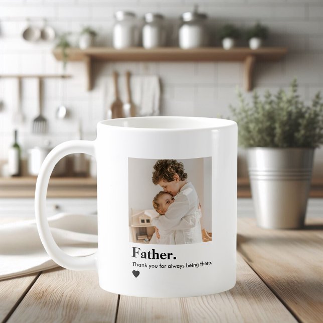 Personalised Father Photo | Custom Gift for Dad Coffee Mug (Creator Uploaded)