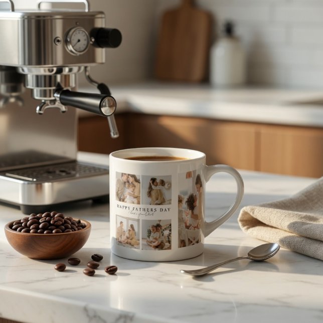 Personalised Father’s Day | Custom Dad Gift Espresso Cup (Creator Uploaded)