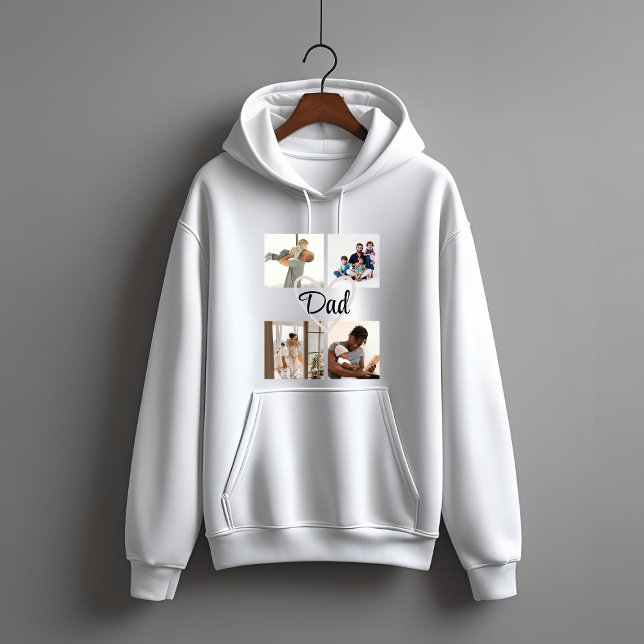 Personalised  Father’s Day Hoodie – Superhero Dad  (Creator Uploaded)