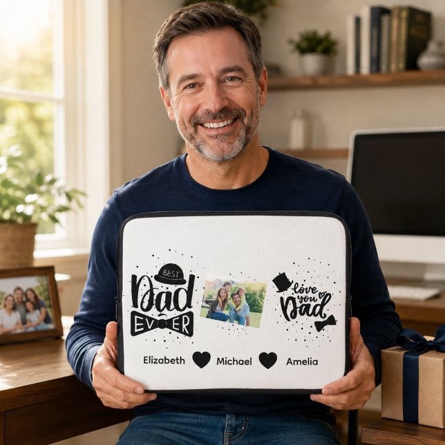 Personalised Father’s Day Laptop Case (Creator Uploaded)