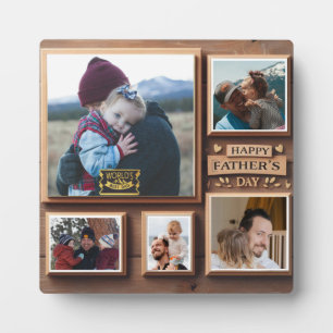 Personalised Father’s Day Monogram Plaque
