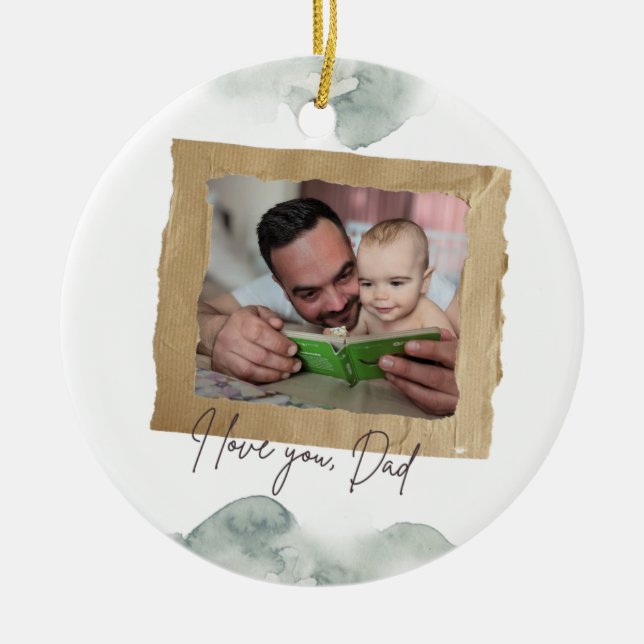 Personalised Father’s Day Ornament (Front)