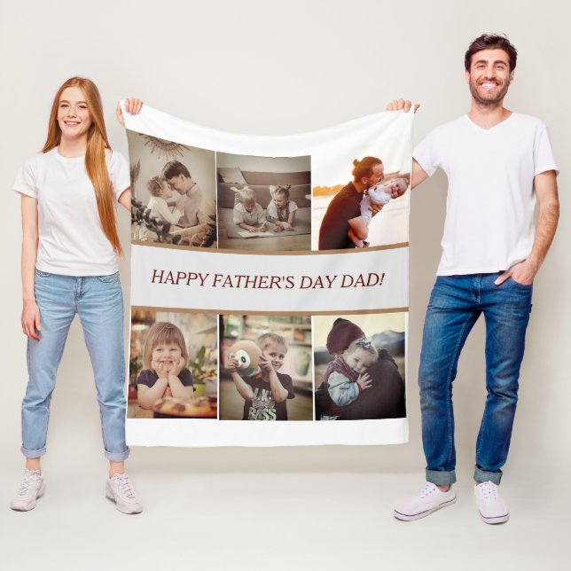 Personalised Father’s Day Photo Blanket  (In Situ)