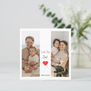 Personalised Father's Day Card