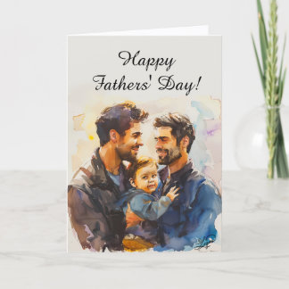Personalised Father's Day Cards for Gay Dads