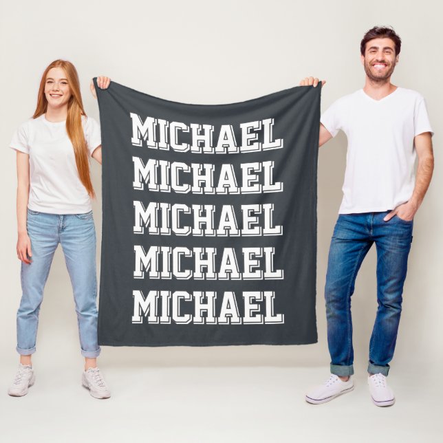 Personalised Father's Day Fleece Blanket (In Situ)