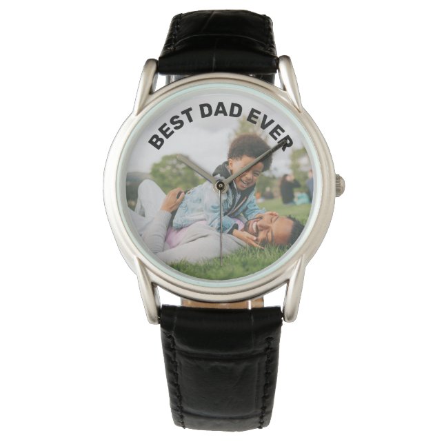 Personalised Father's Day Gift For Dad Watch (Front)