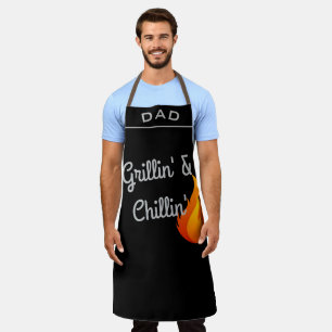 Personalised Father's Day Grilling & Chilling Apron