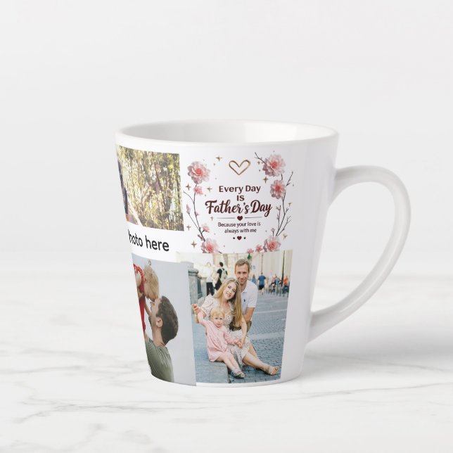 Personalised Father's Day Latte Mug – 12 oz  (Right)
