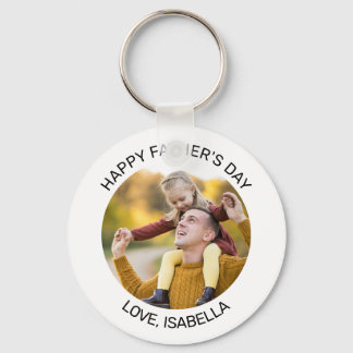 Personalised Father's Day Photo Keychain