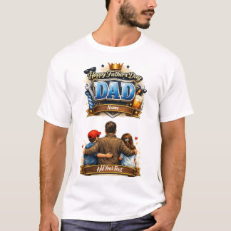 Personalised Father's Day Photo Shirt