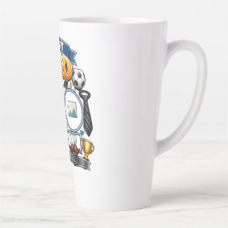 Personalised Father's Day Photo Shirt Latte Mug