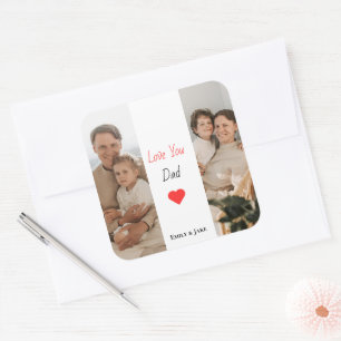 Personalised Father's Day Sticker   Dad Gift