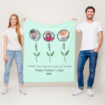 Personalised Fathers Garden Photo gift from kids