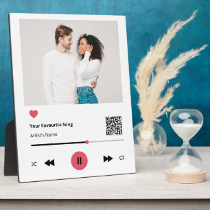 Personalised Favourite Song Tabletop Plaque