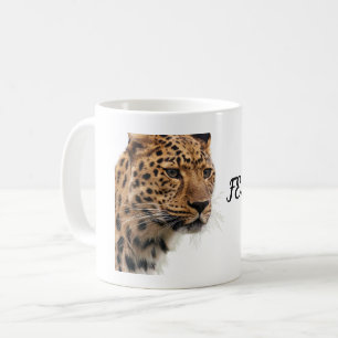 Personalised Fearless Tiger Mug with Custom Name