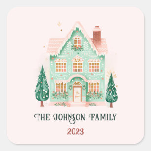 Personalised Festive Sticker