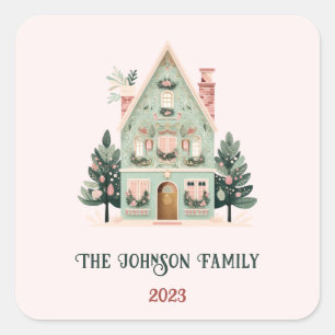 Personalised Festive Sticker