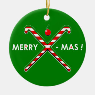 Personalised Field Hockey Gifts Ceramic Ornament