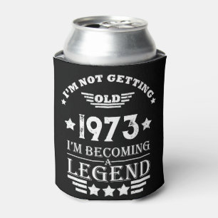 Personalised fifty vintage 50th birthday party can cooler