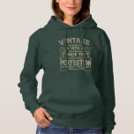 Personalised fifty vintage 50th birthday party hoodie<br><div class="desc">Make your birthday special with this unique design. Add a touch of sophisticated elegance to your birthday celebration with our exquisite, one-of-a-kind designs. These graphics bring sophistication and originality to any product, creating a memorable and stylish gift. They are perfect for those who appreciate a touch of timeless glamour on...</div>