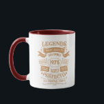Personalised fifty vintage 50th birthday party mug<br><div class="desc">Make your birthday special with this unique design. Add a touch of sophisticated elegance to your birthday celebration with our exquisite, one-of-a-kind designs. These graphics bring sophistication and originality to any product, creating a memorable and stylish gift. They are perfect for those who appreciate a touch of timeless glamour on...</div>