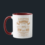 Personalised fifty vintage 50th birthday party mug<br><div class="desc">Make your birthday special with this unique design. Add a touch of sophisticated elegance to your birthday celebration with our exquisite, one-of-a-kind designs. These graphics bring sophistication and originality to any product, creating a memorable and stylish gift. They are perfect for those who appreciate a touch of timeless glamour on...</div>
