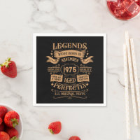 Personalised fifty vintage 50th birthday party