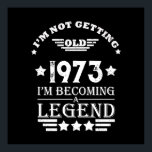 Personalised fifty vintage 50th birthday party poster<br><div class="desc">Make your birthday special with this unique design. Add a touch of sophisticated elegance to your birthday celebration with our exquisite, one-of-a-kind designs. These graphics bring sophistication and originality to any product, creating a memorable and stylish gift. They are perfect for those who appreciate a touch of timeless glamour on...</div>