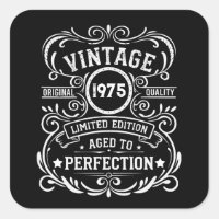 Personalised fifty vintage 50th birthday party