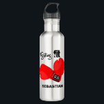 Personalised Fighting Fit | Boxing Gloves Water 710 Ml Water Bottle<br><div class="desc">This fun water bottle, will make the perfect gift for christmas, birthday, fathers day, mothers day and many more special occassions. The bottle features a pair of boxing gloves with the text 'FIGHTING FIT' and is personalised with your name. Keep fit with this stylish and practical water bottle, whilst jogging,...</div>