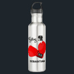 Personalised Fighting Fit | Boxing Gloves Water 710 Ml Water Bottle<br><div class="desc">This fun water bottle, will make the perfect gift for christmas, birthday, fathers day, mothers day and many more special occassions. The bottle features a pair of boxing gloves with the text 'FIGHTING FIT' and is personalised with your name. Keep fit with this stylish and practical water bottle, whilst jogging,...</div>