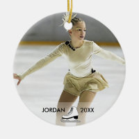 Personalised Figure Skating Skater Name Christmas