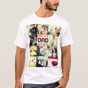 Personalised filtered photo custom text  T-Shirt