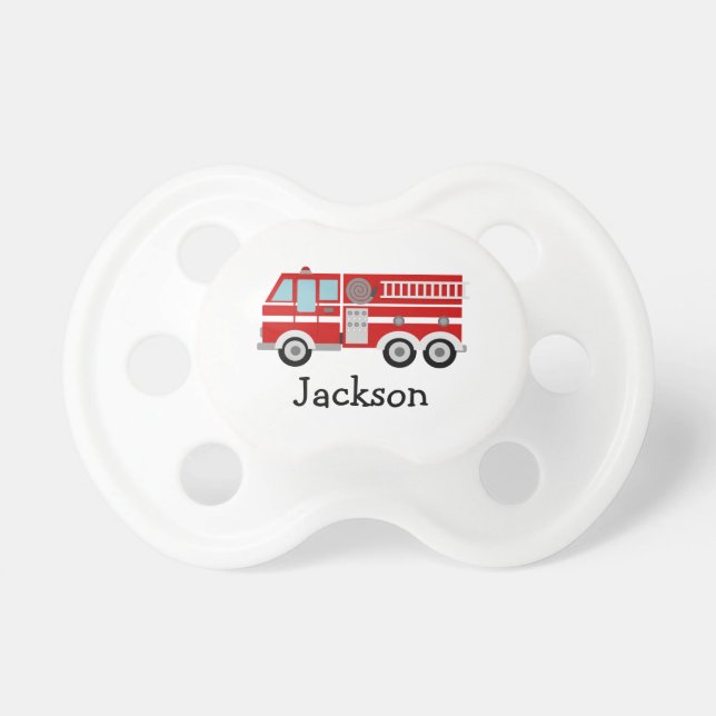 Personalised Fire Truck Dummy (Front)