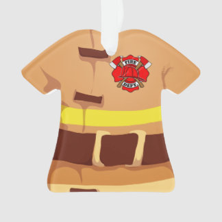 Personalised Fireman Firefighter Ornament